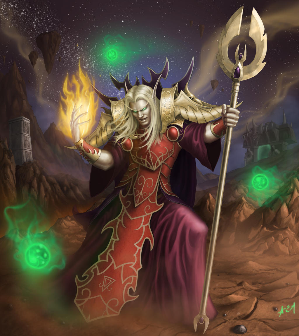 Kael'thas Sunstrider by Volendor on DeviantArt