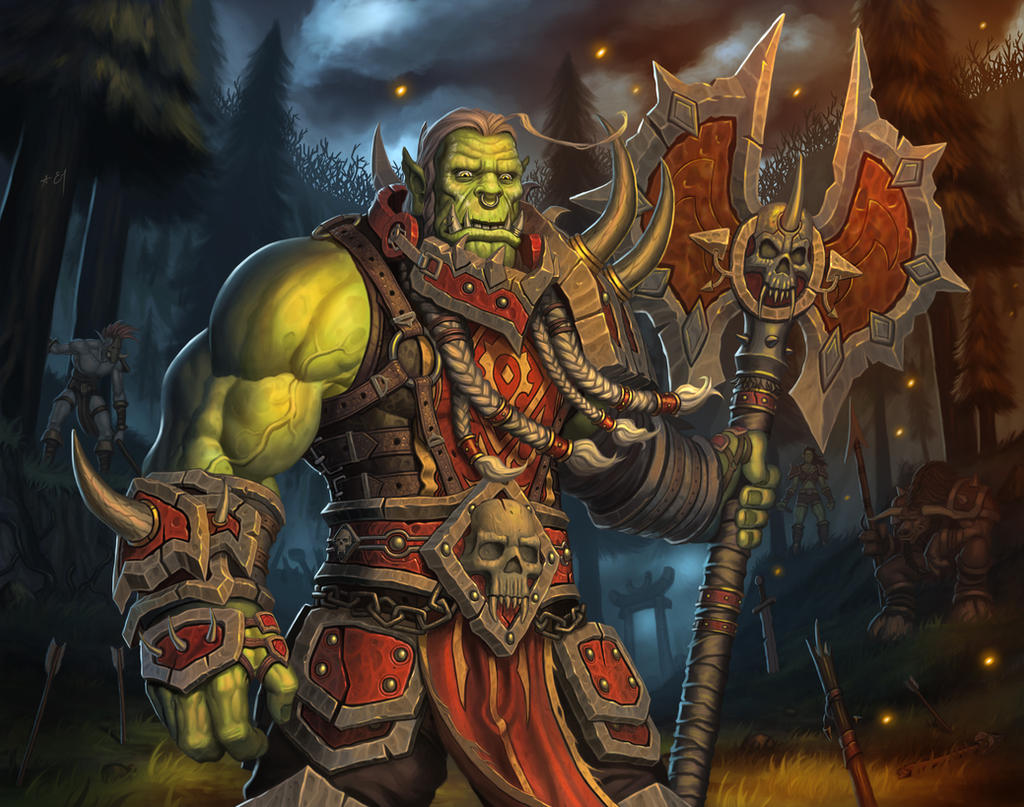 There is no honor in this! (Varok Saurfang) by Volendor on DeviantArt