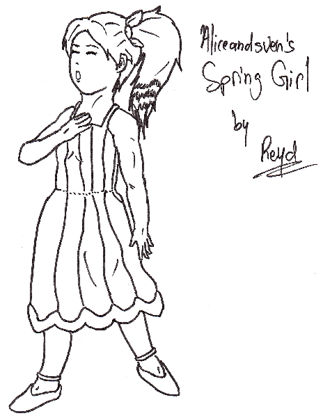 Spring Girl - 1st try