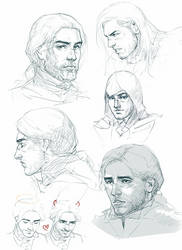 Arno Dorian sketches