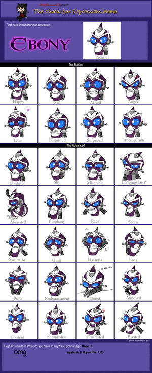 Ebony Expression Meme