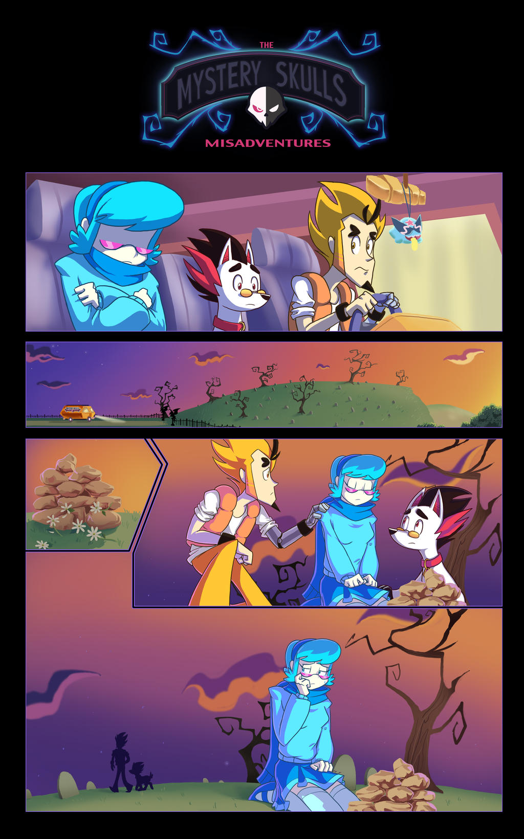 The Mystery Skulls Misadventures: pg1 by Scyrel