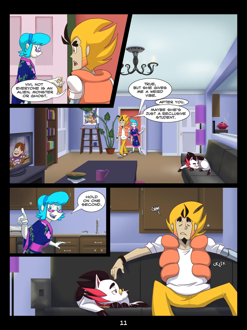 The Mystery Skulls Misadventures: 'Wounds' pg11