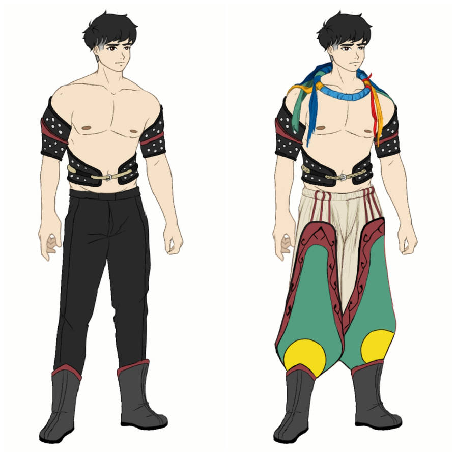 Mongolian Wrestling Costume by ChubbyFantasy on DeviantArt