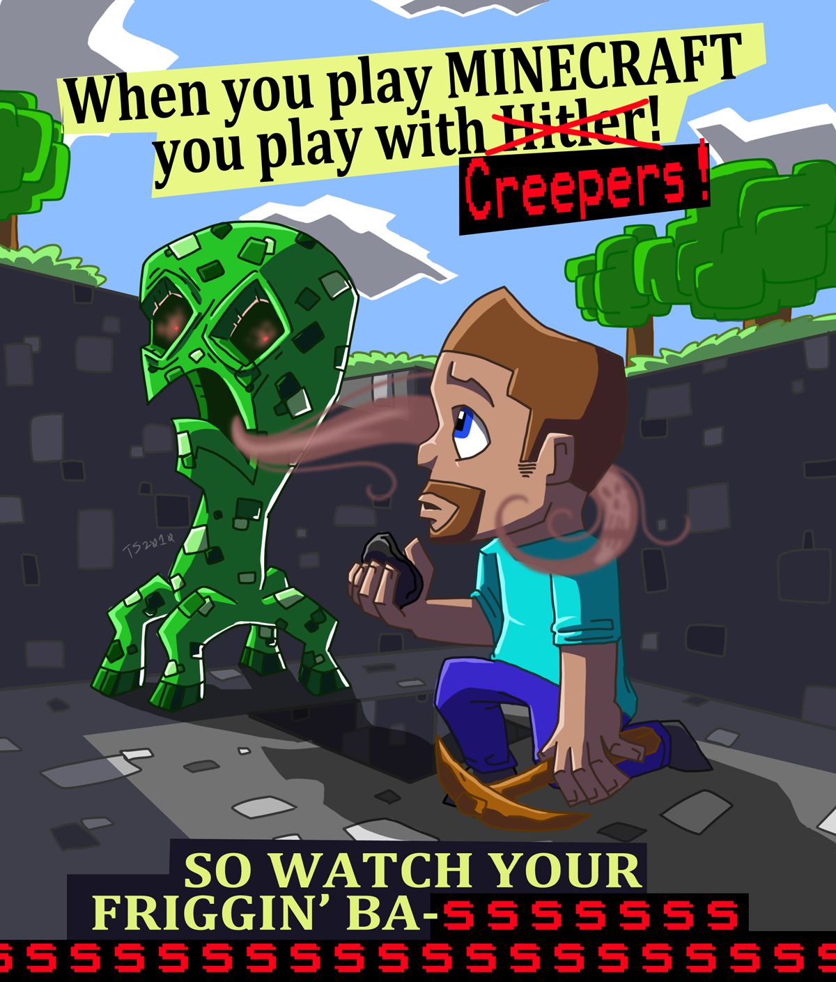 Minecraft:Creeper Propaganda