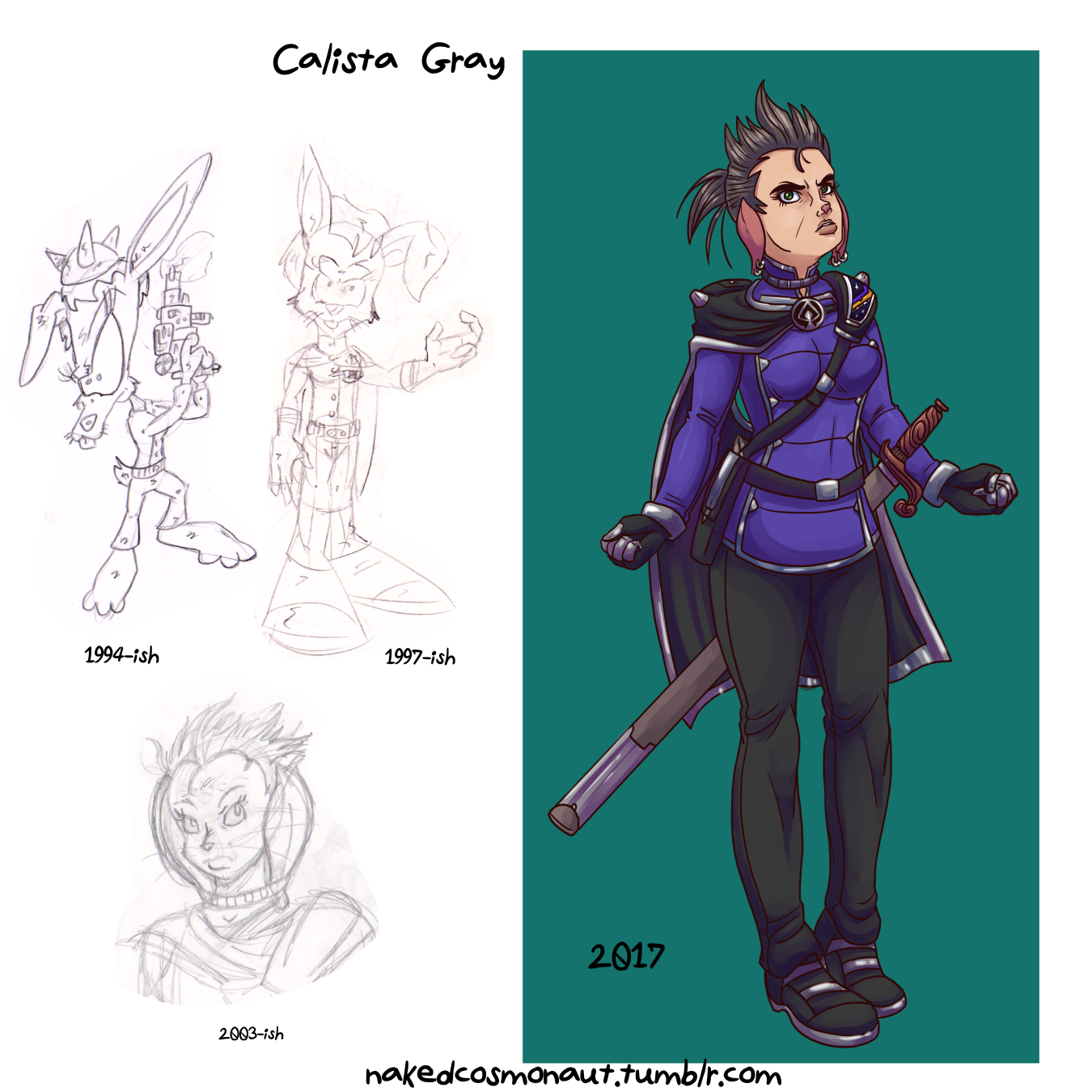 Calista Gray (Character Redraws)