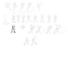 More sprite layout sketches