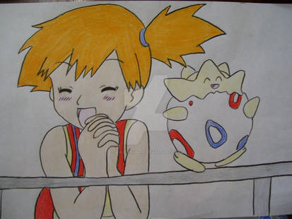 Misty and Togepi