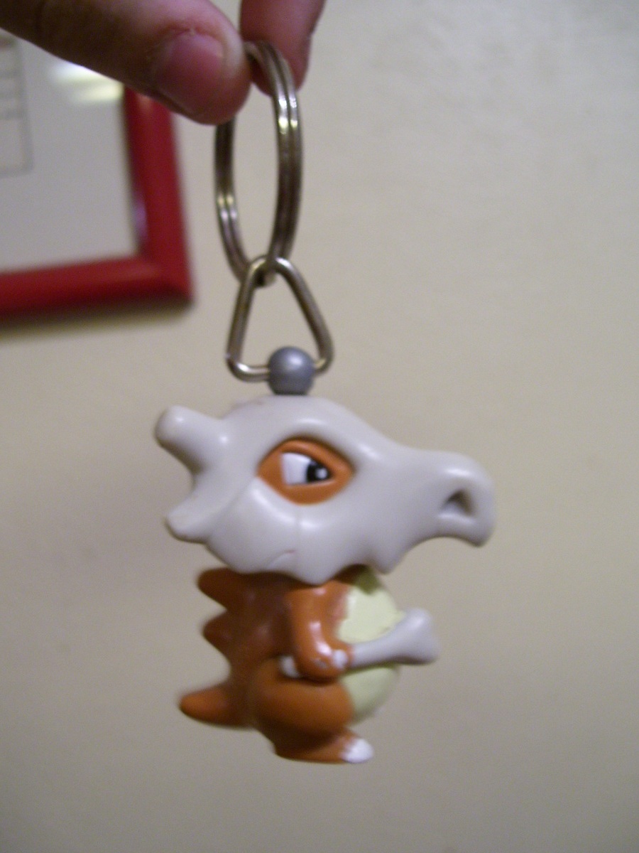 Cubone keychain