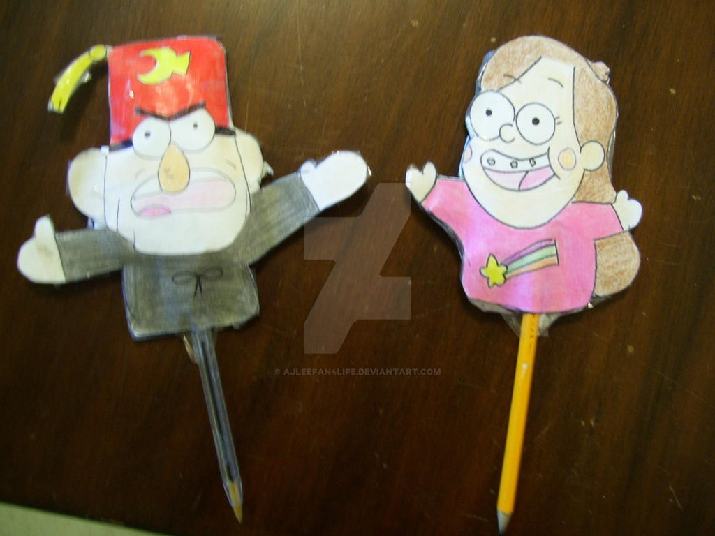 Gravity Falls pencil toppers