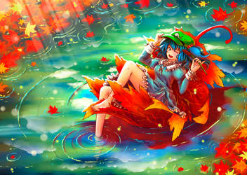 Teerakisu-Project Touhou Project - Nitori