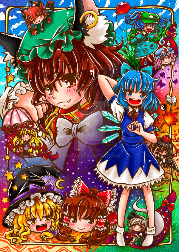 Touhou Progect: Chiruno-chan by Kisava on DeviantArt