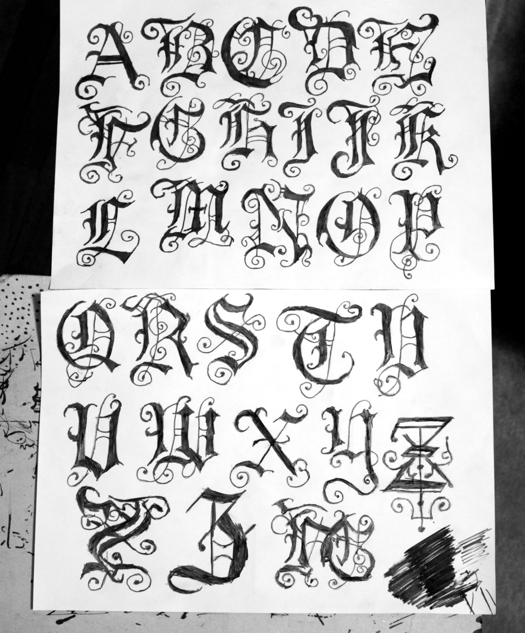 gothic font2