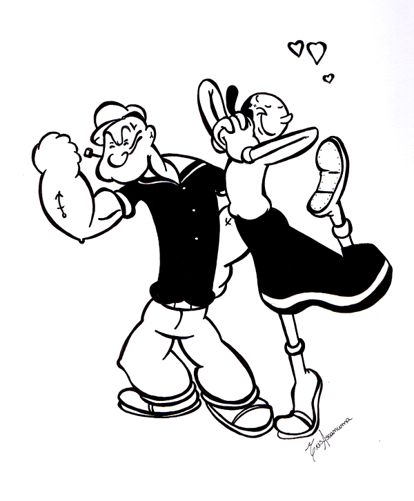 Wunderbar Popeye Und Olivia Fotos