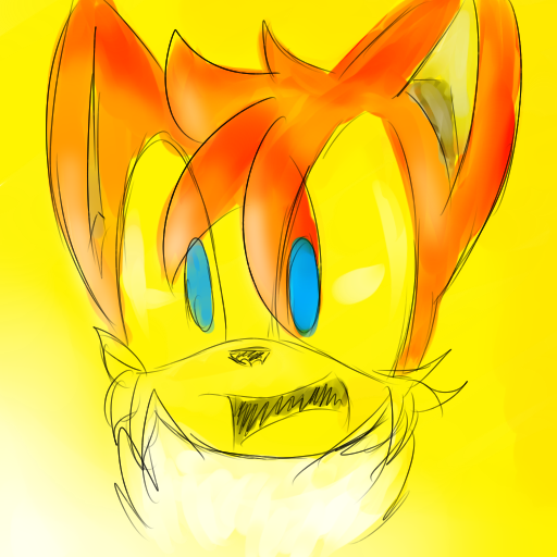 Tails Headshot Tails Face by TripGlow on DeviantArt