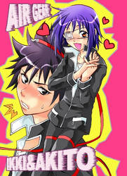 Air Gear:: Ikki And Akito