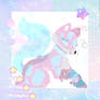 My cotton candy themed avatar 