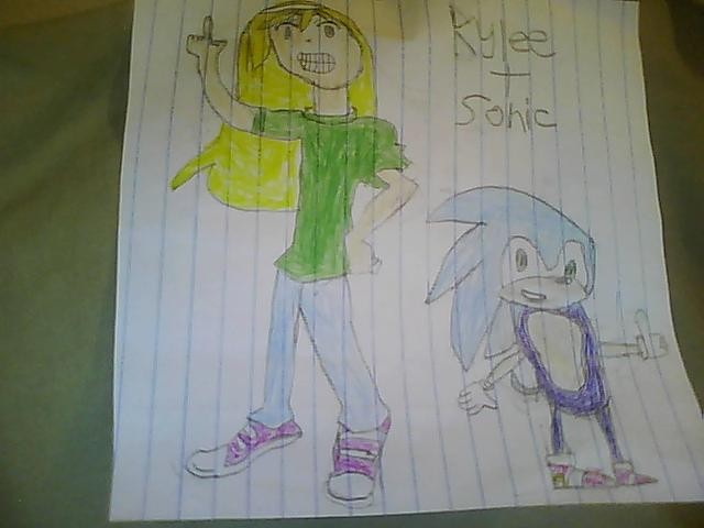 Kylee and Sonic