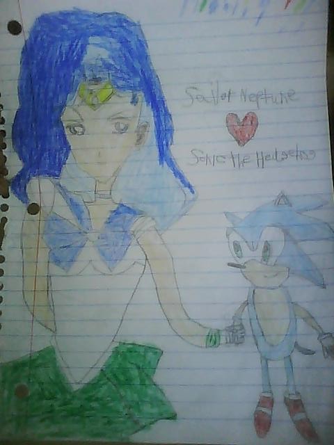 Sonic x Sailor Neptune