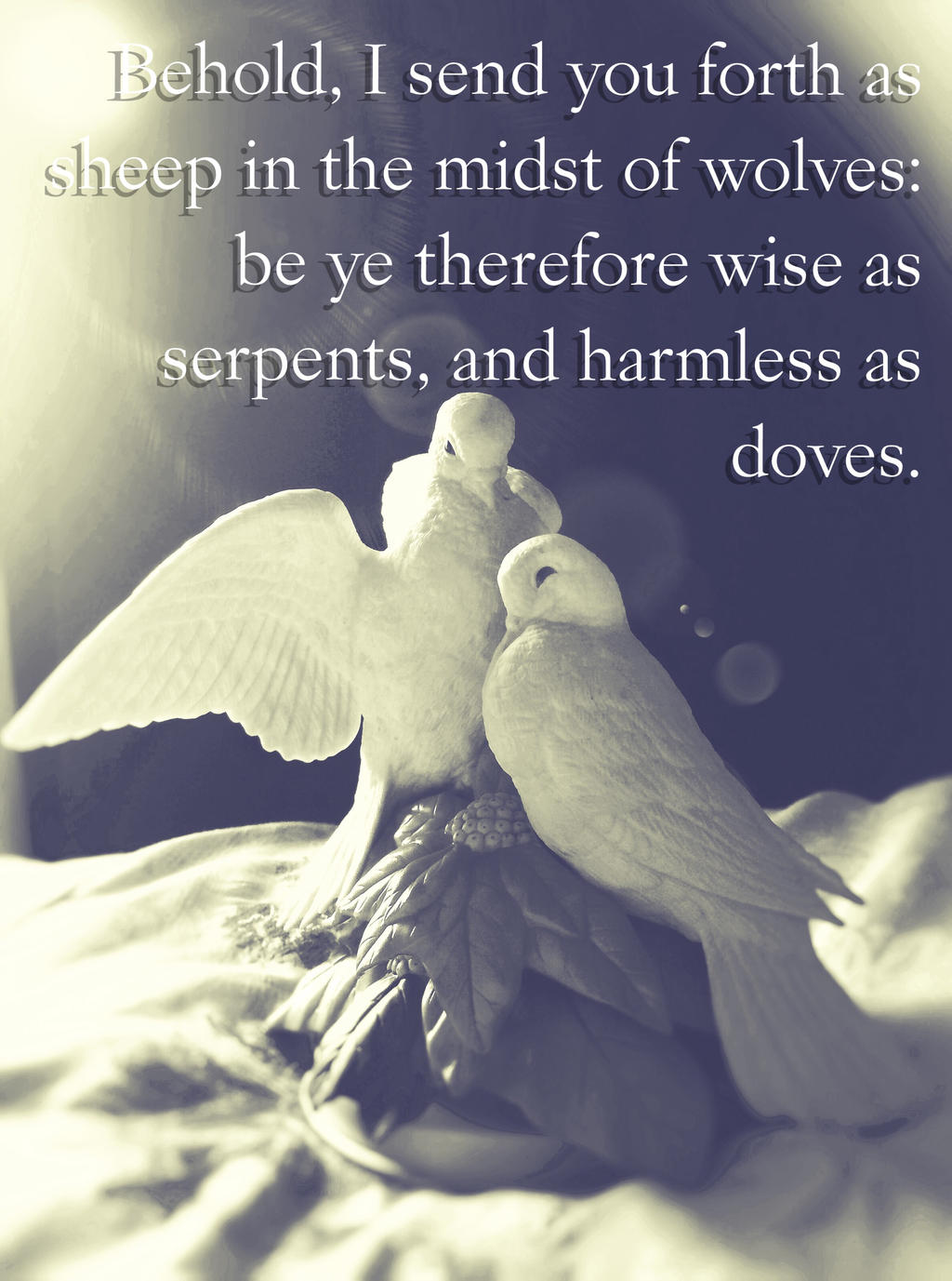 Matthew 10:16 by Tsukichan2622 on DeviantArt