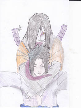 Sasuke et Orochimaru