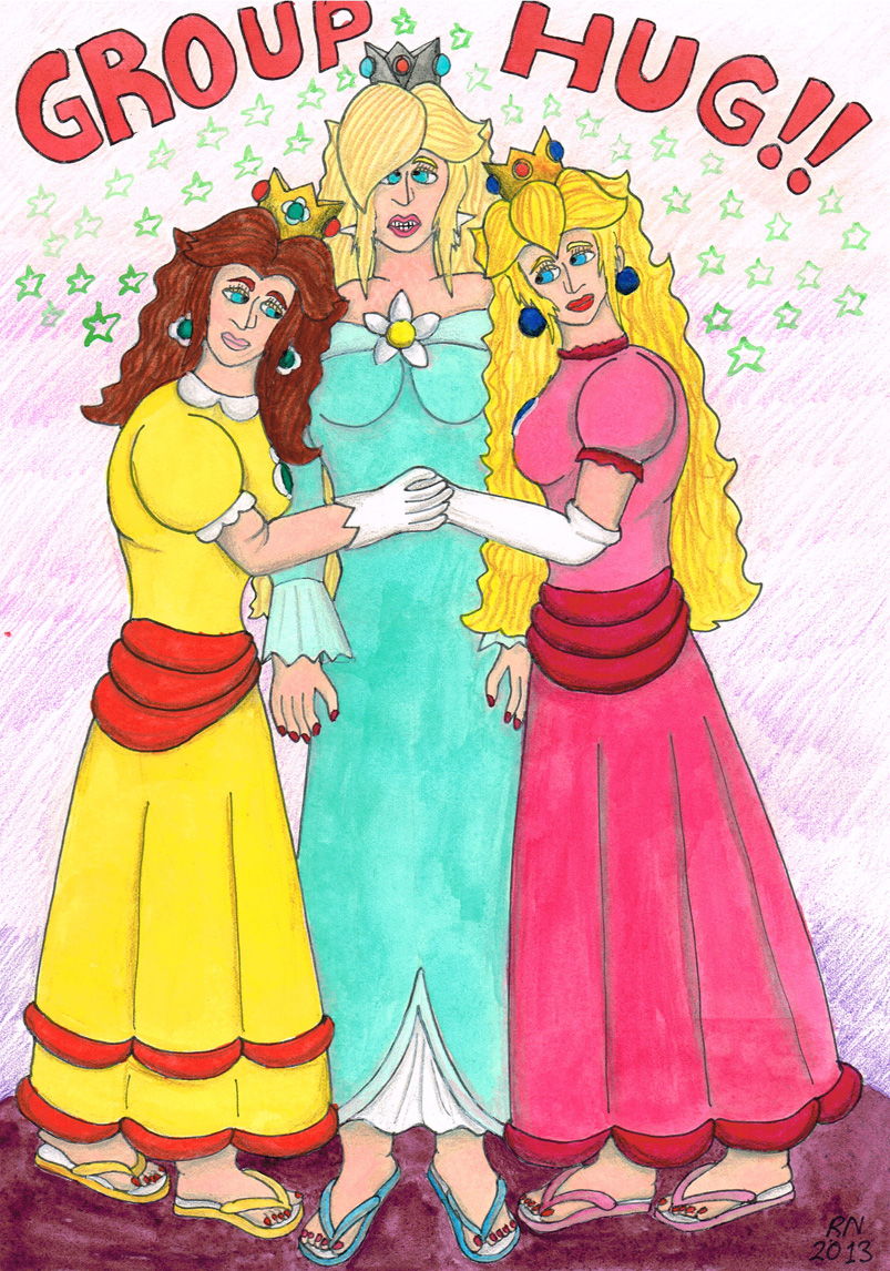 The 3 Little Princesses - GROUP HUG!!