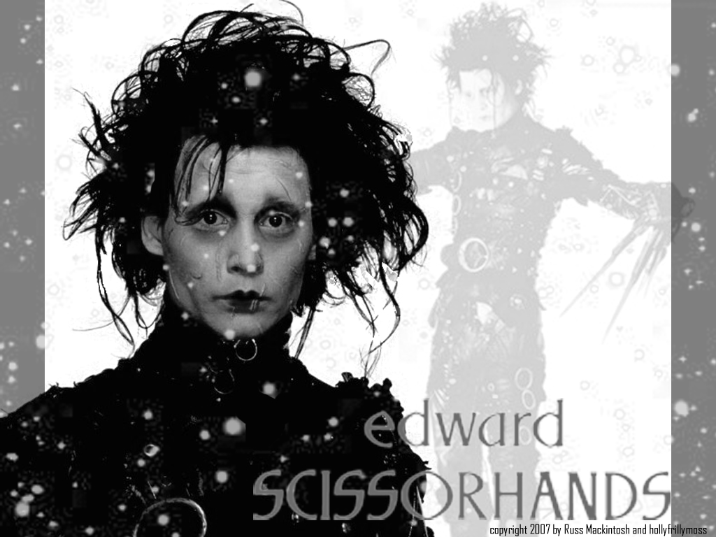 edward scissorhands wallpaper