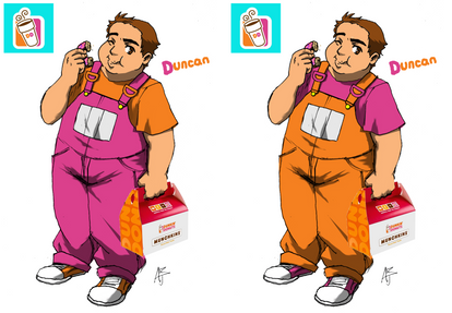 Duncan (DunkinDonuts Humanized/Gijinka)