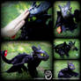 Poseable Toothless - SOLD