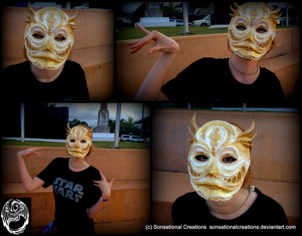 Deviantart Flyra Cult of Flyra Mask - Handmade OOAK Mask by SonsationalCreations on ...