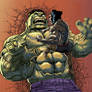 Wolverine vs Hulk