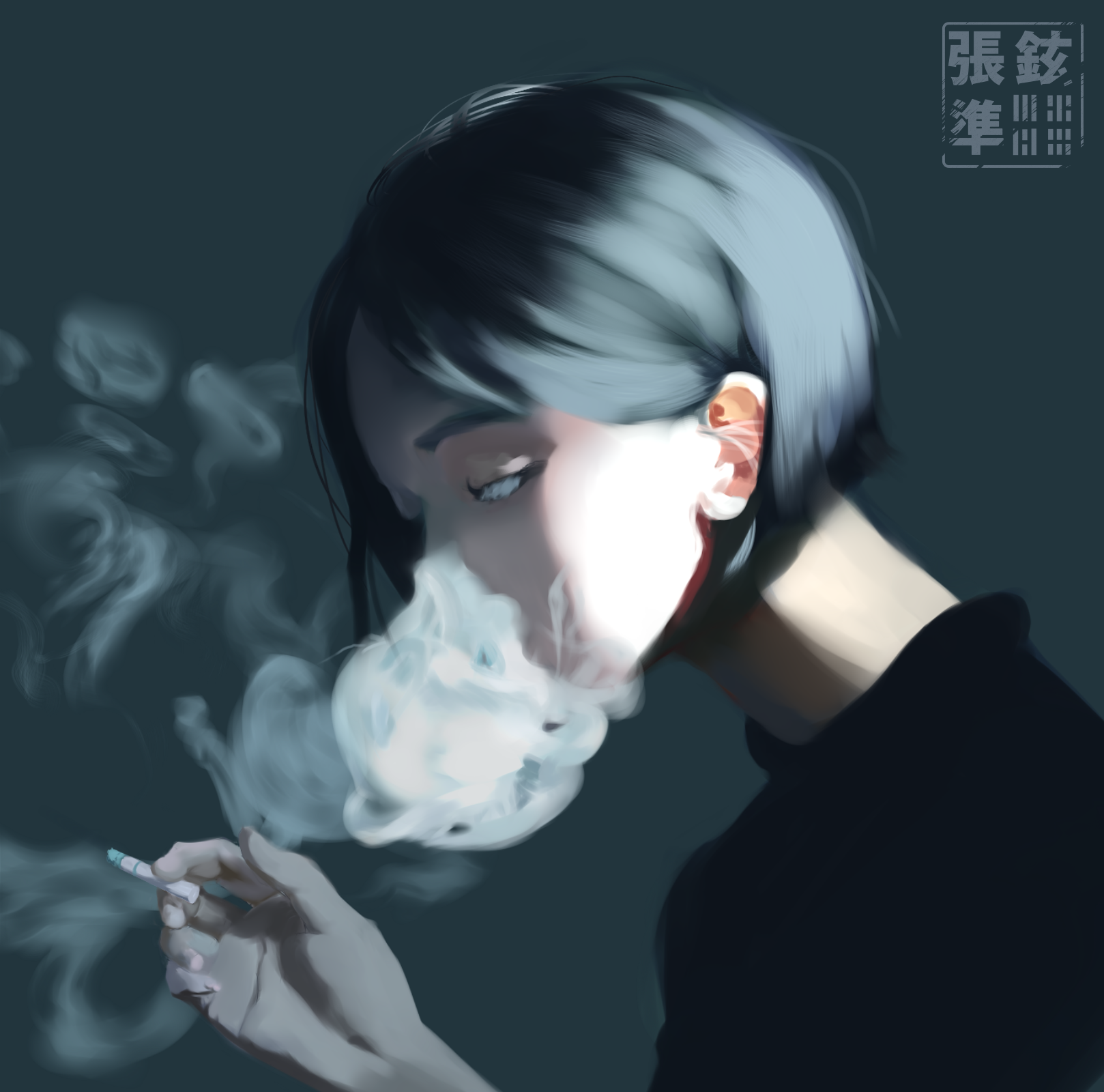 anime girl smoking cigarette M40U anime girl smoking - widgetopia