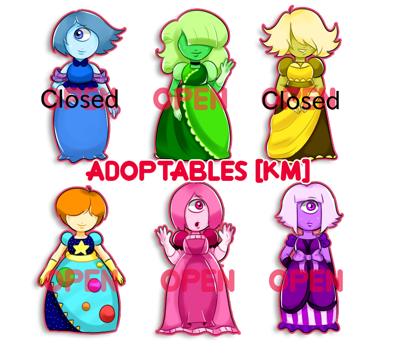 .:ADOPTABLES OPEN:. [Gemsonas Sapphires]