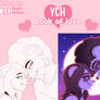 Look of Love | YCH | Valentine's Day | 5 Slots