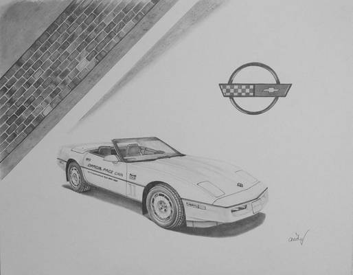 1986 Chevrolet Corvette Indainnapolis 500 pace car