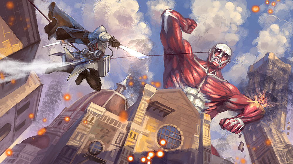 Assassin's Attack On Titan by sunsetagain
