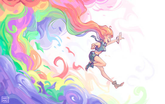 Zoe and rainbows