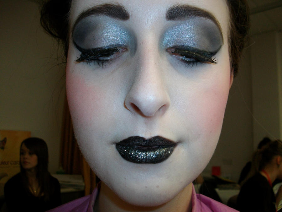 Georgian Gothic Catwalk Makeup