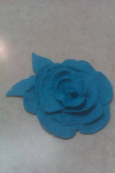 Blue flower