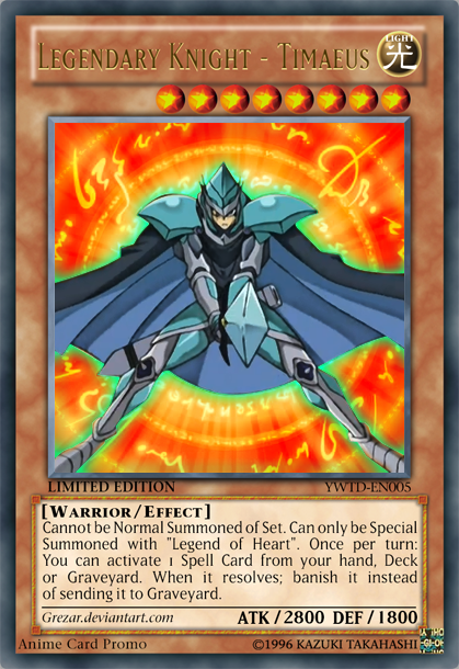 yugioh legendary knight cards Legendary Knight