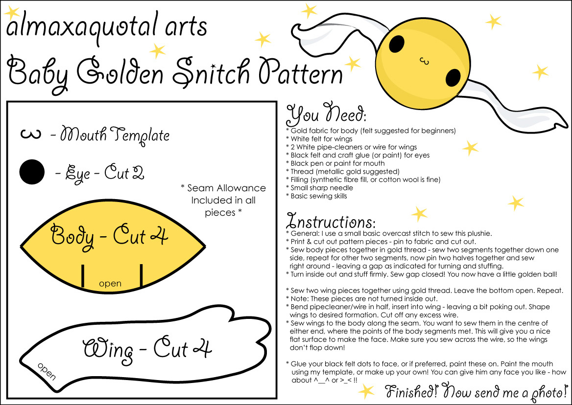 Baby Snitch Pattern