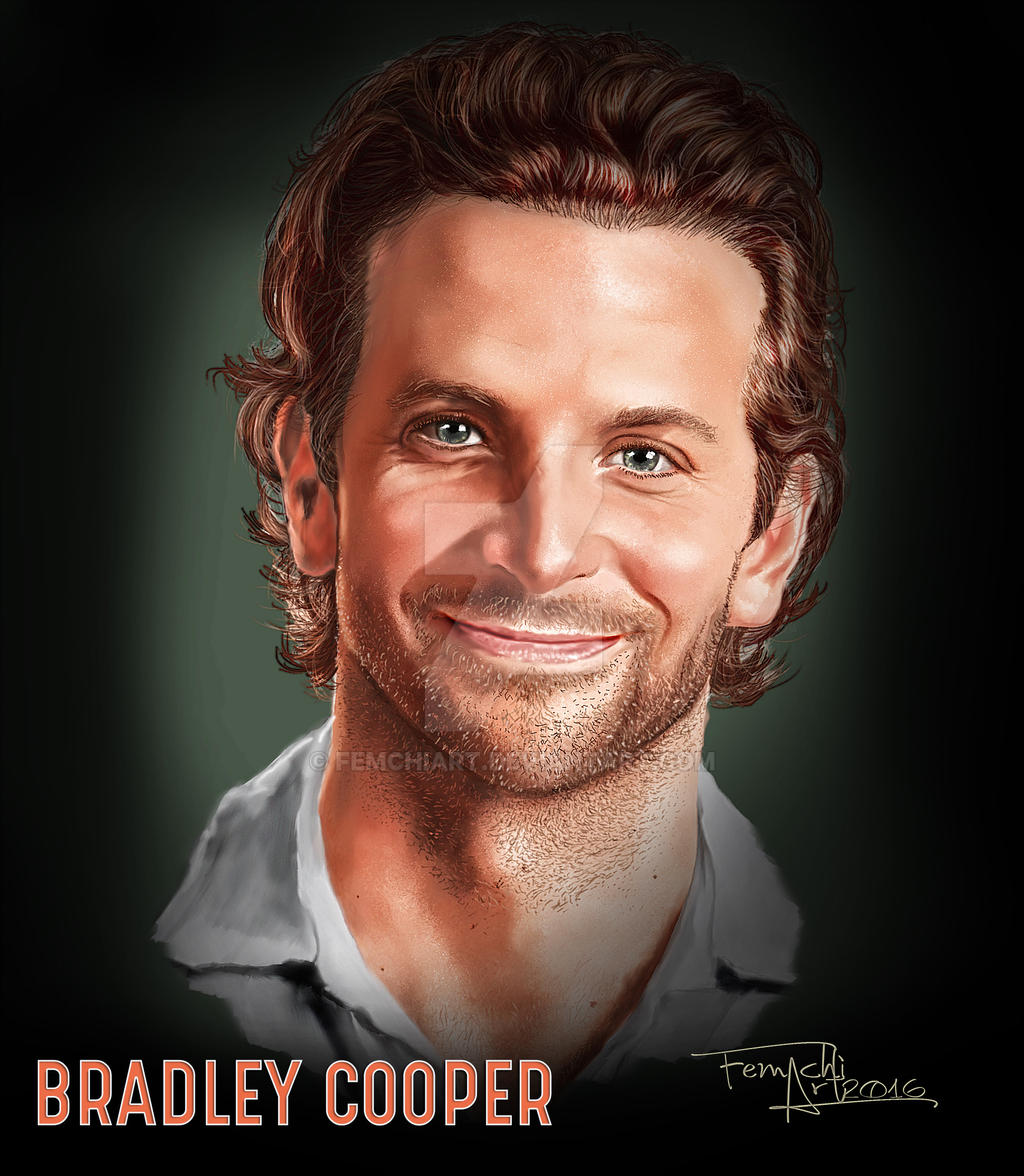 Bradley Cooper, maybe_chocolate (me), digital, 2023 : r/Art