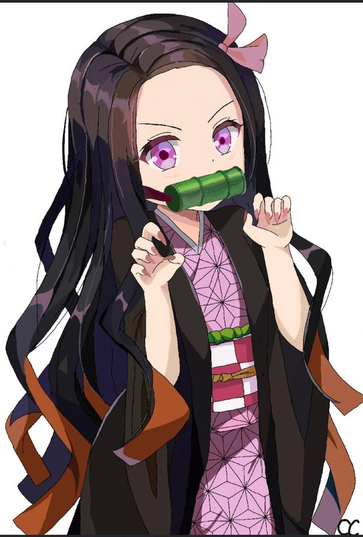 Nezuko Drawing from Demon Slayer by CC951 on DeviantArt