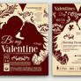Valentines Day Flyer + Menu Bundle V6