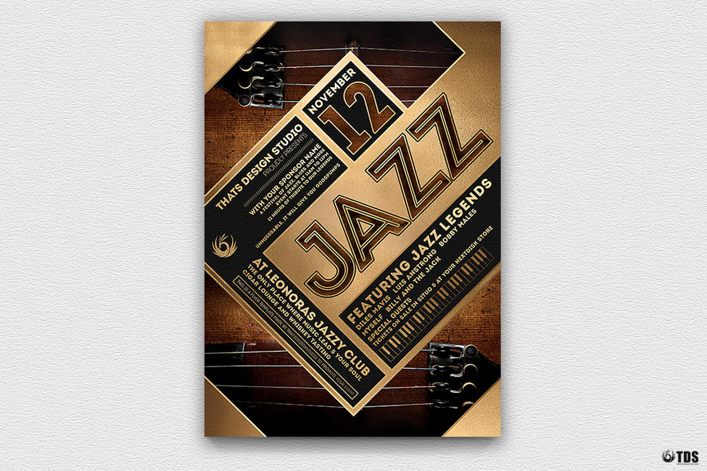 Jazz Festival Flyer Template V5