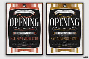 Grand Opening Flyer Template