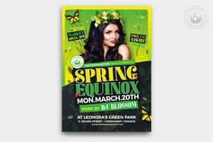 Spring Equinox Flyer Template V7