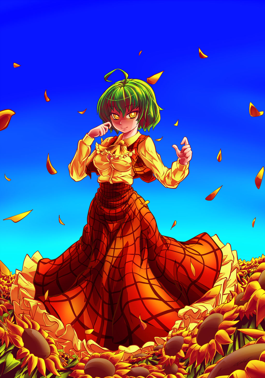 Touhou Terrifying Yuuka Kazami