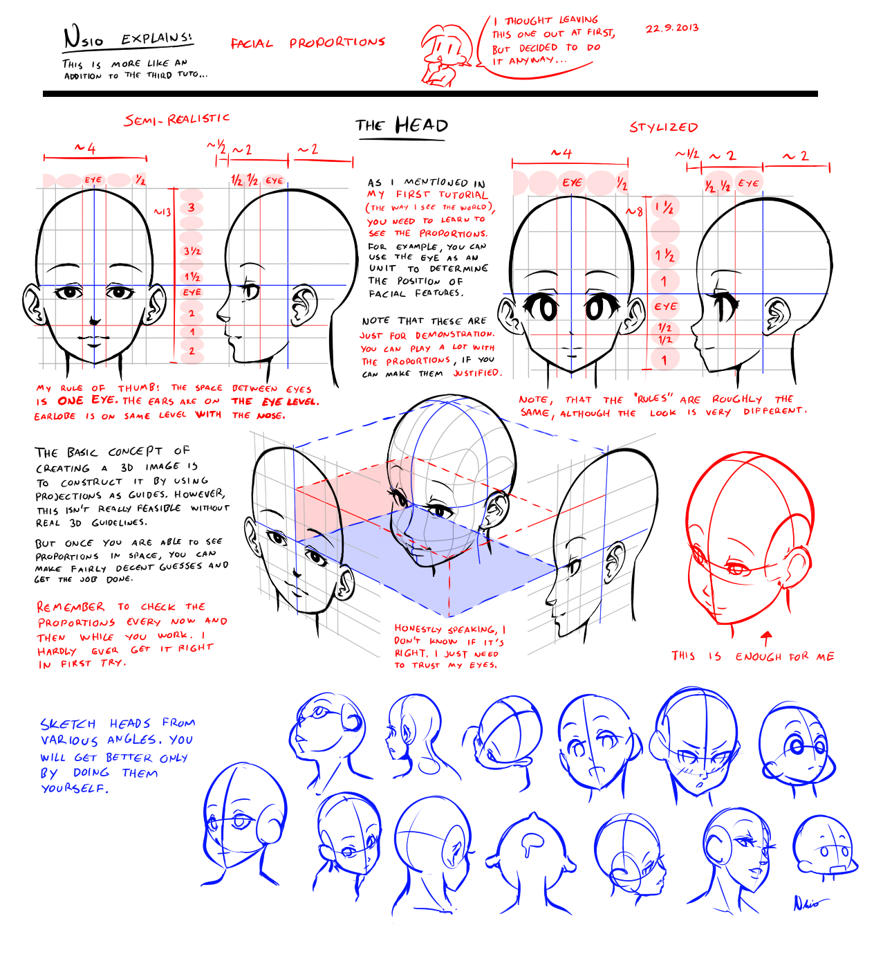 Nsio explains: Facial Proportions