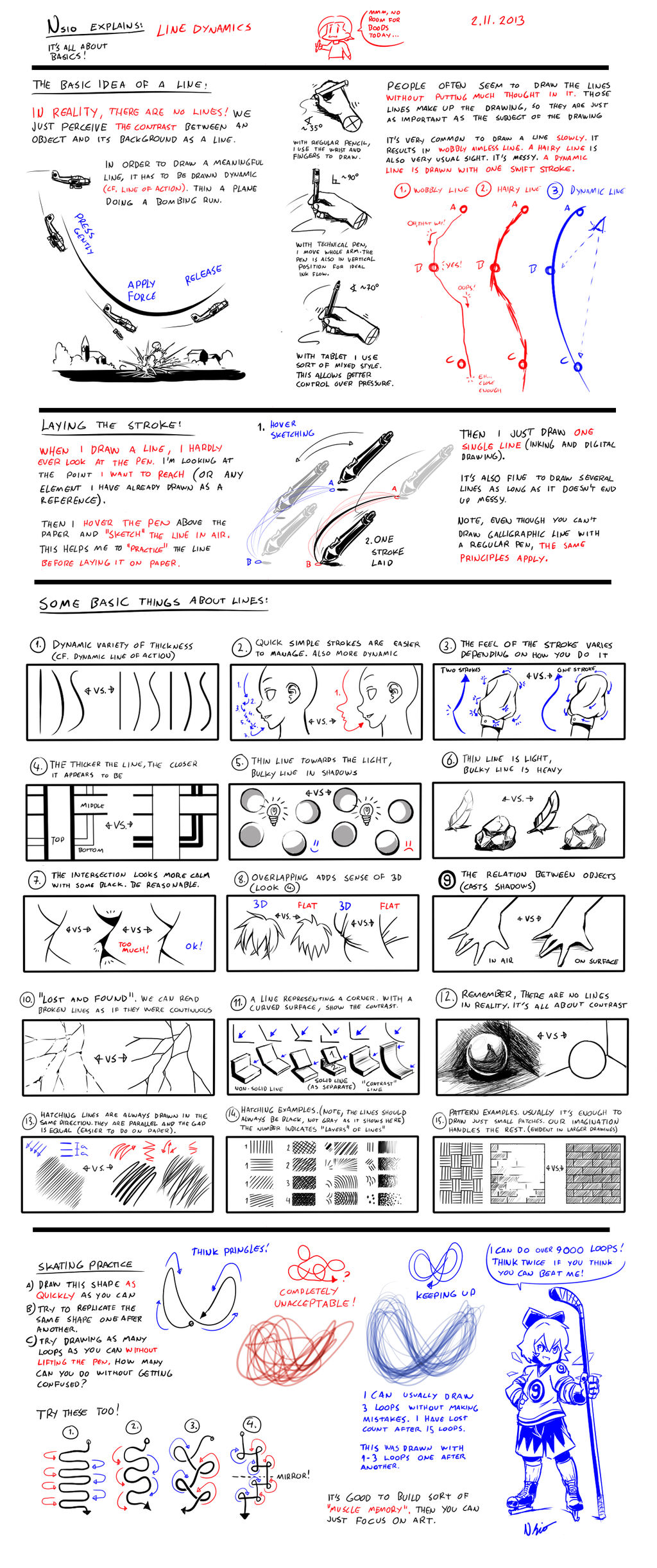 Nsio Practice Nsio explains: Line Dynamics by Nsio on DeviantArt